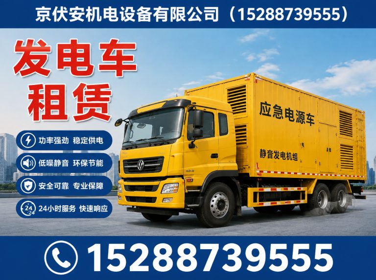 大理发电机出租展示图